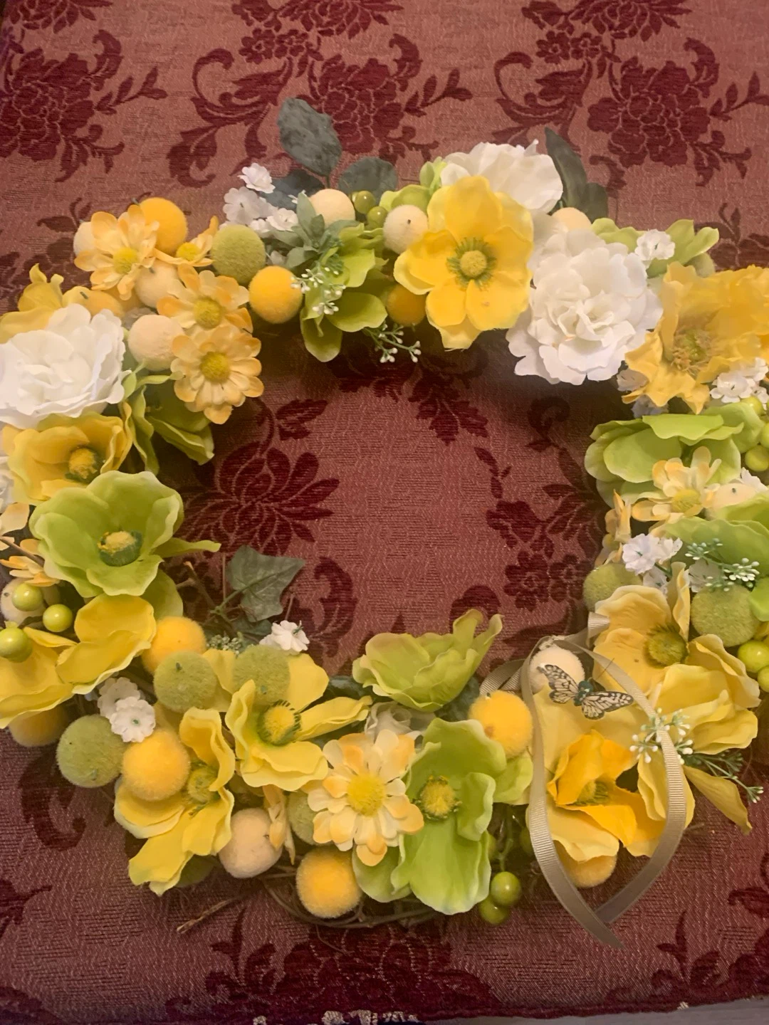 Spring Floral Wreath