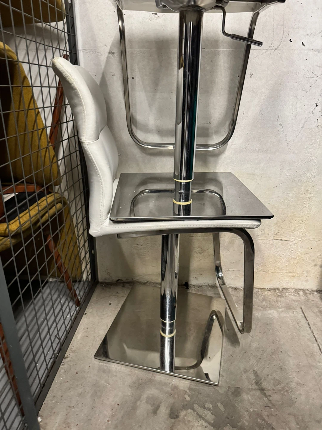 White Bar Stool