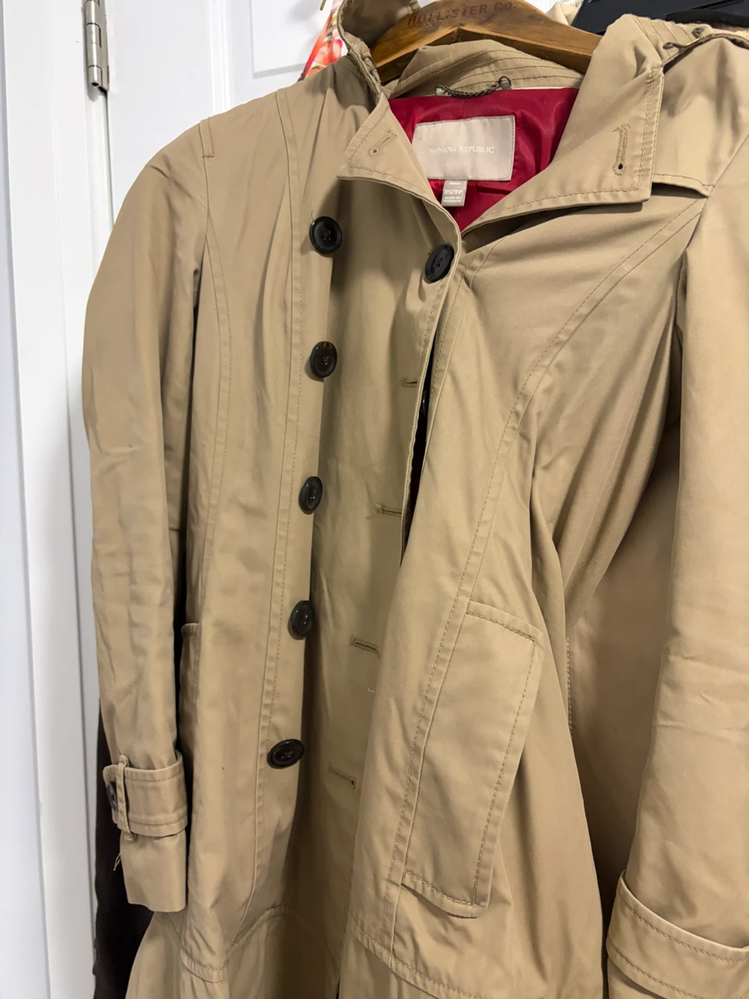 Banana Republic Beige Trench Coat