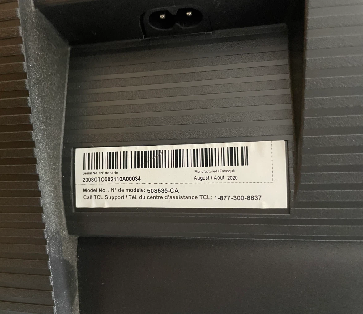 Tv 50" TCL Roku smart & delivery - photo 3