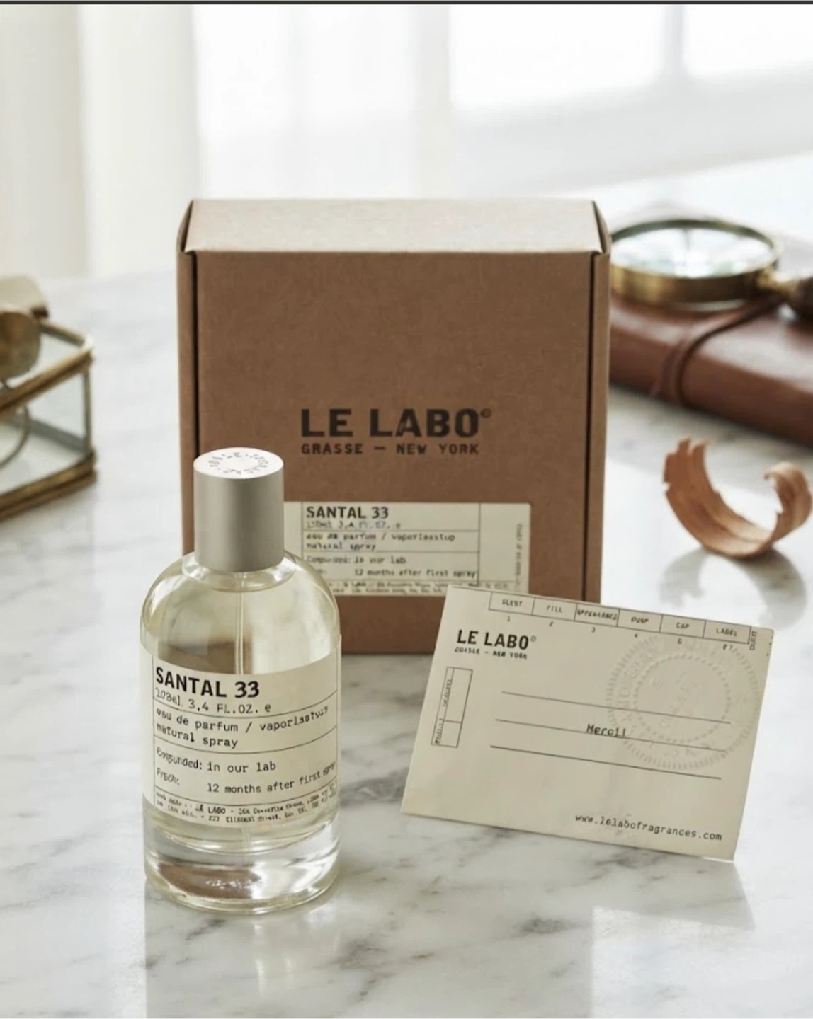 Le Labo Santal 33 Eau de Parfum 3.4 fl oz - photo 2