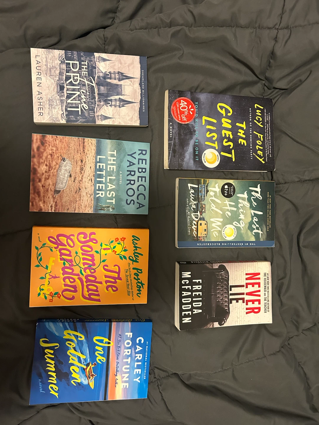 Books - Romance/ Thrillers