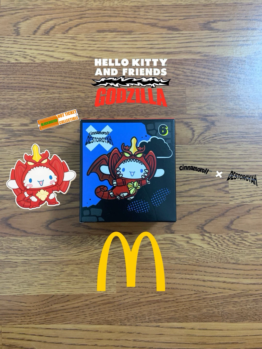 McDonald’s | Hello… Happy Meal Toy (Cinnamoroll x Destoroyah)