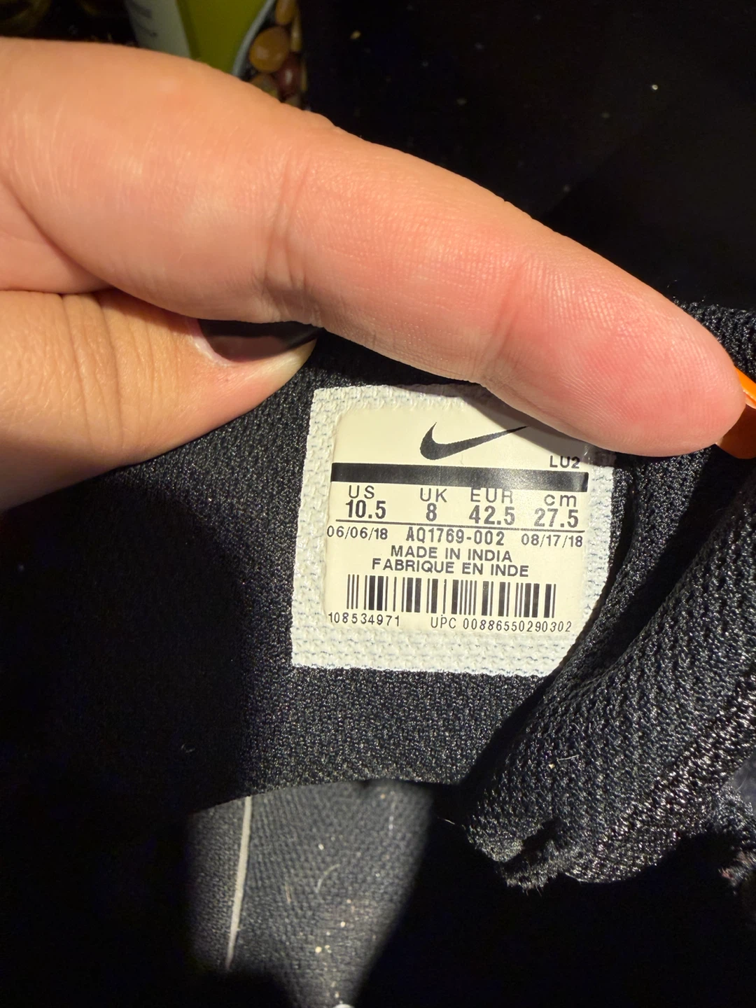 Nike Men's Black Suede High Top Sneakers - photo 2