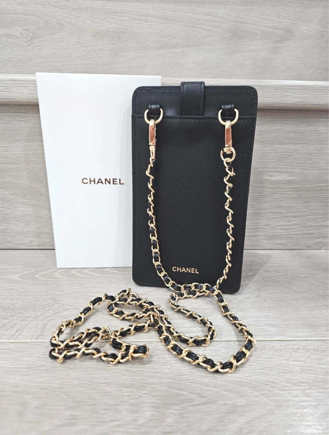 Chanel Coco Crush Phone Holder with Chain Strap&lock - photo 4