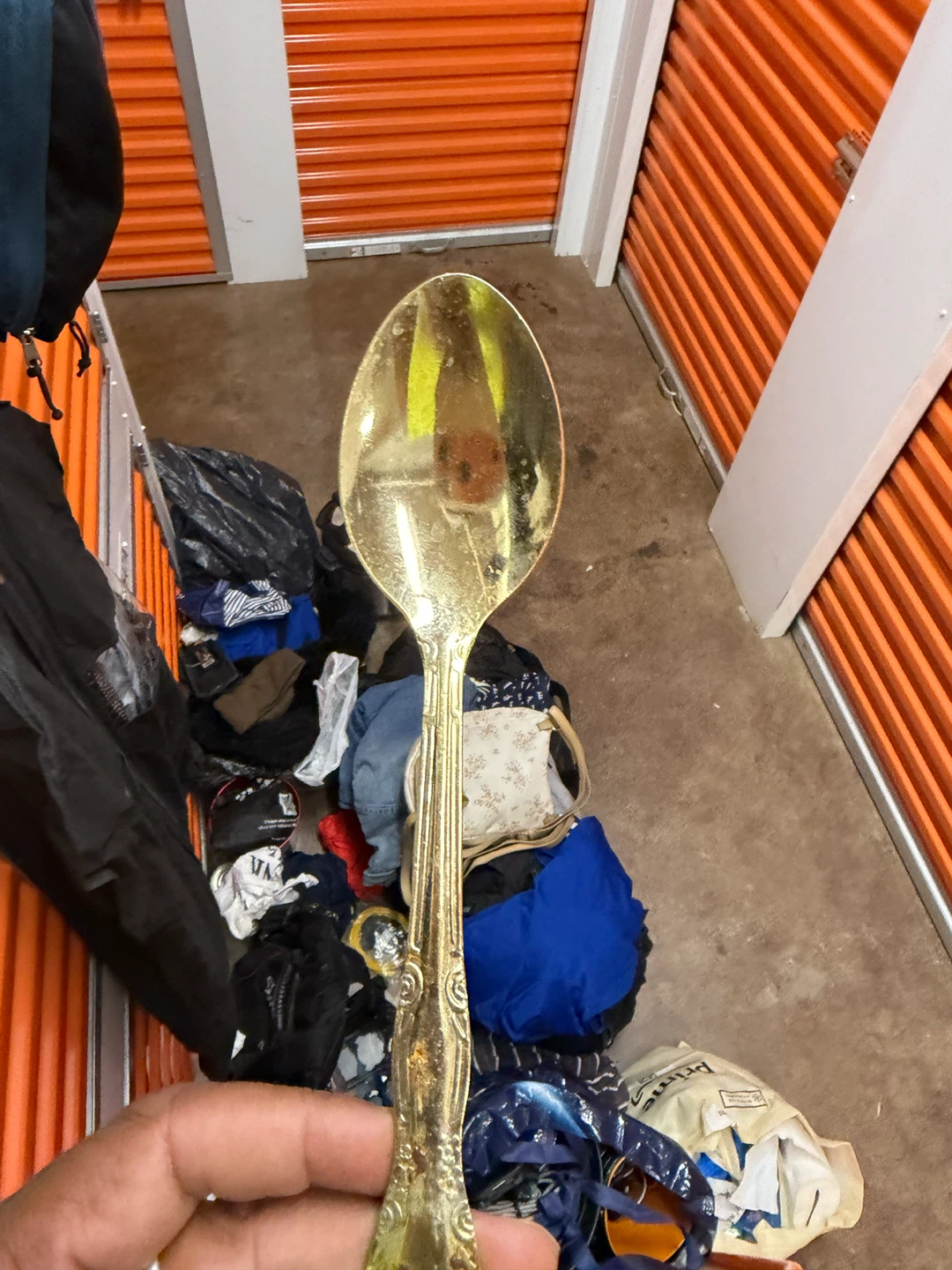 Ornate Gold Tone Spoon - photo 2