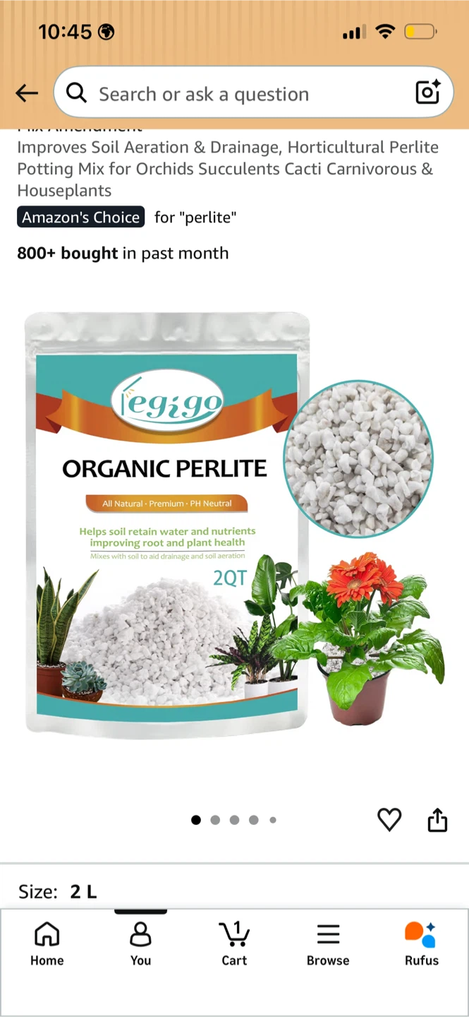 Coco coir and perlite - photo 2