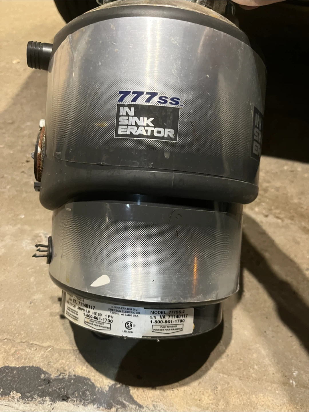 In-Sink-Erator 777SS Garbage Disposal - photo 2