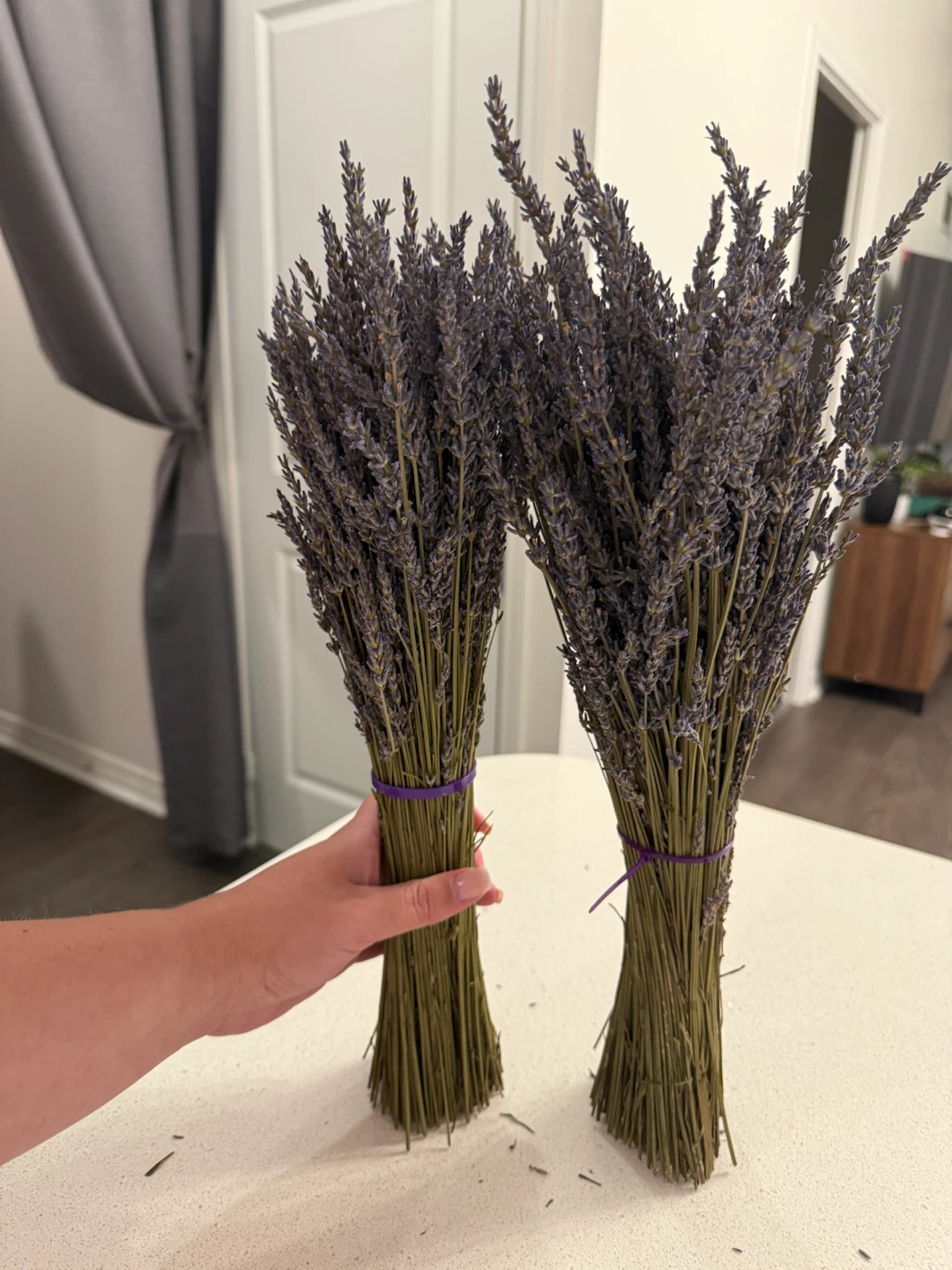 2 Bunches Dried Lavender Flowers - photo 2