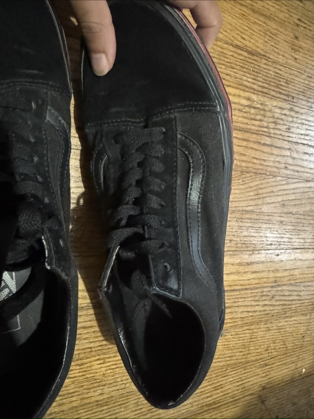 US9 Vans Old Skool Flame Sneakers