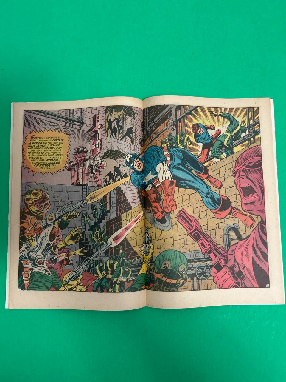 Captain America Comic Book 12 Feb - photo 3