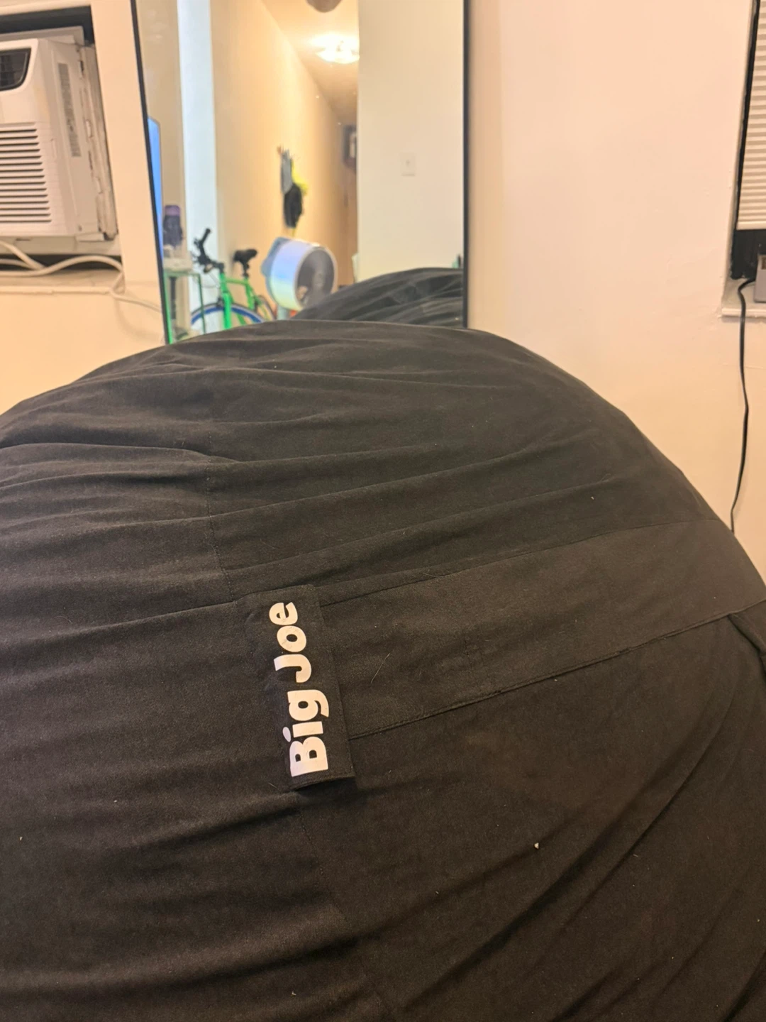 Big Joe Black Bean Bag Chair