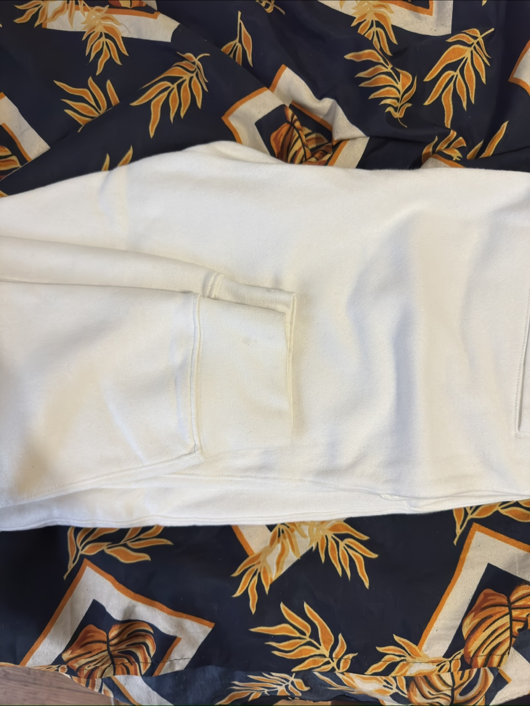 Nike White Sweatpants size Small - photo 3