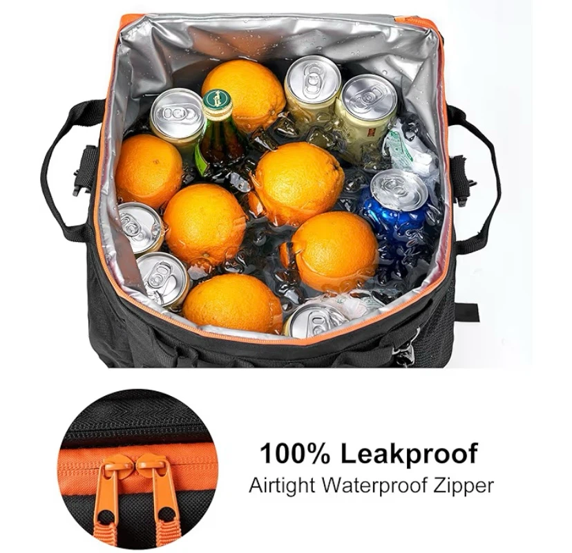 New Odoland 48 Can / 35 L Large Wheeled Soft Cooler Bag - photo 5