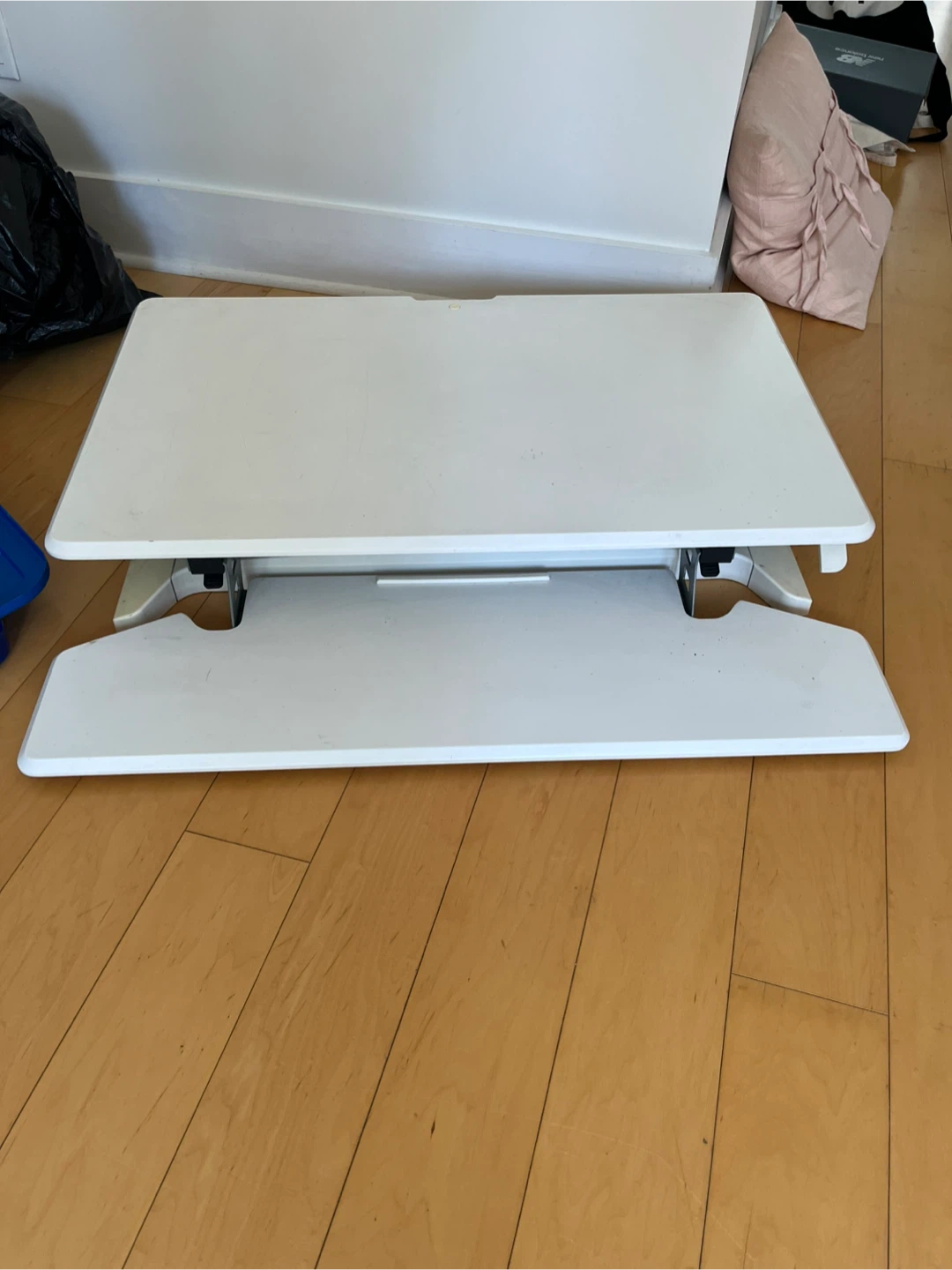 White Standing Desk Converter - photo 2