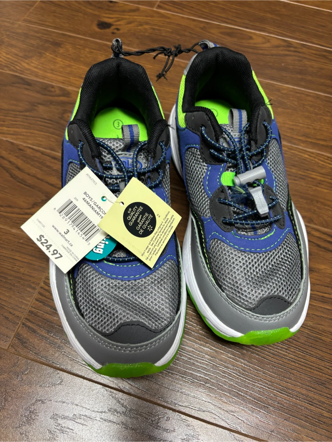Boys Athletic Shoes - Size 3