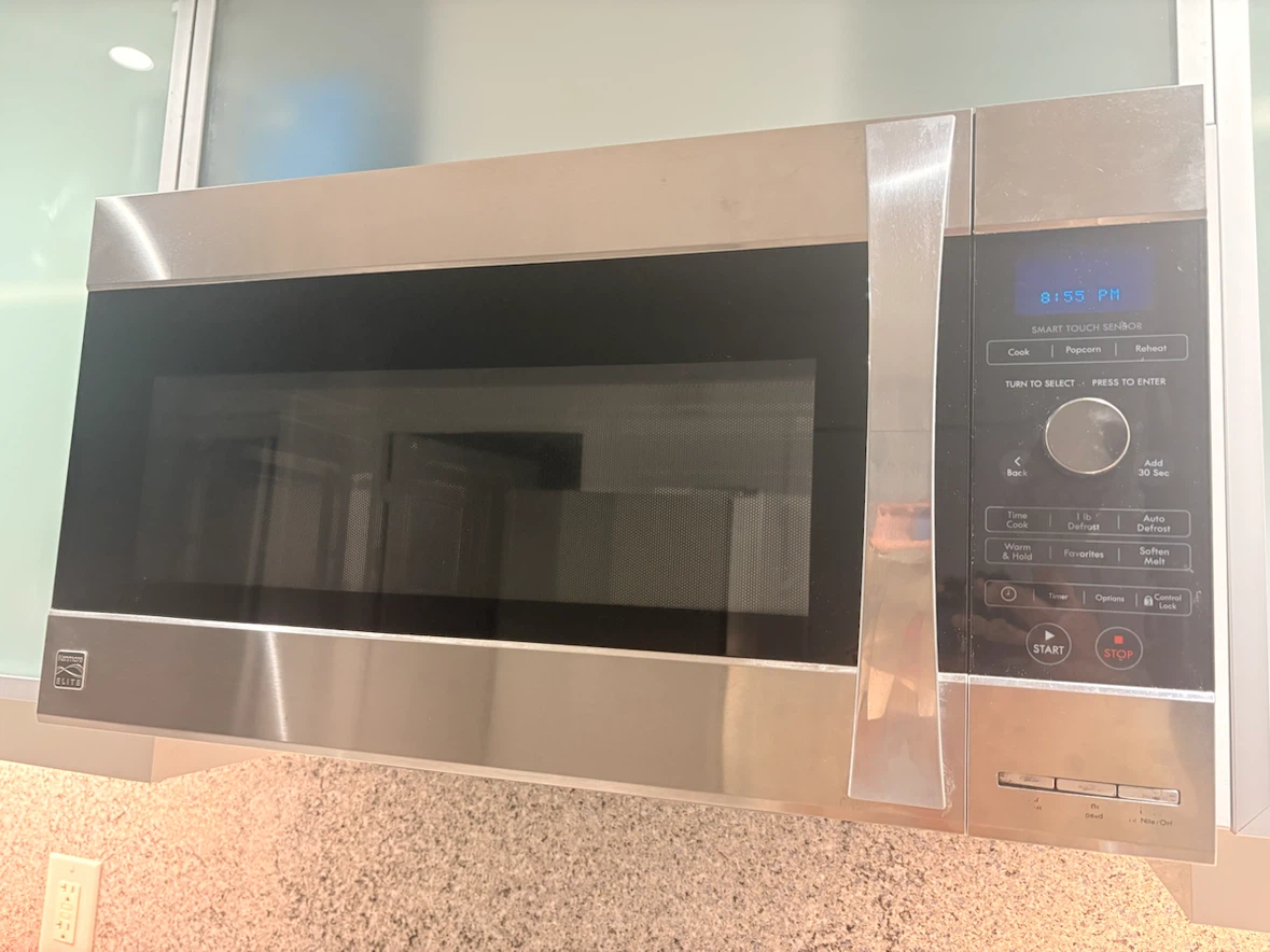 Kenmore Elite Over-the-Range Microwave - photo 2