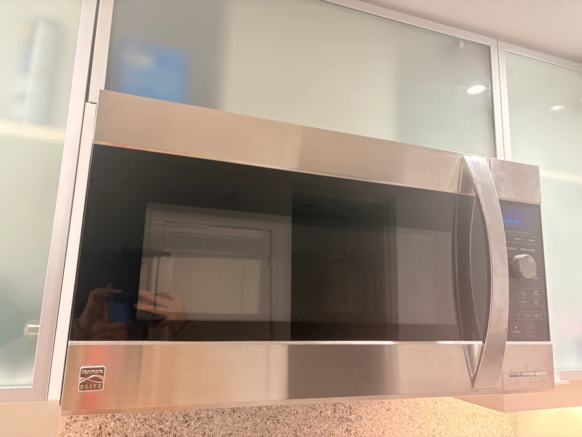 Kenmore Elite Over-the-Range Microwave - photo 3