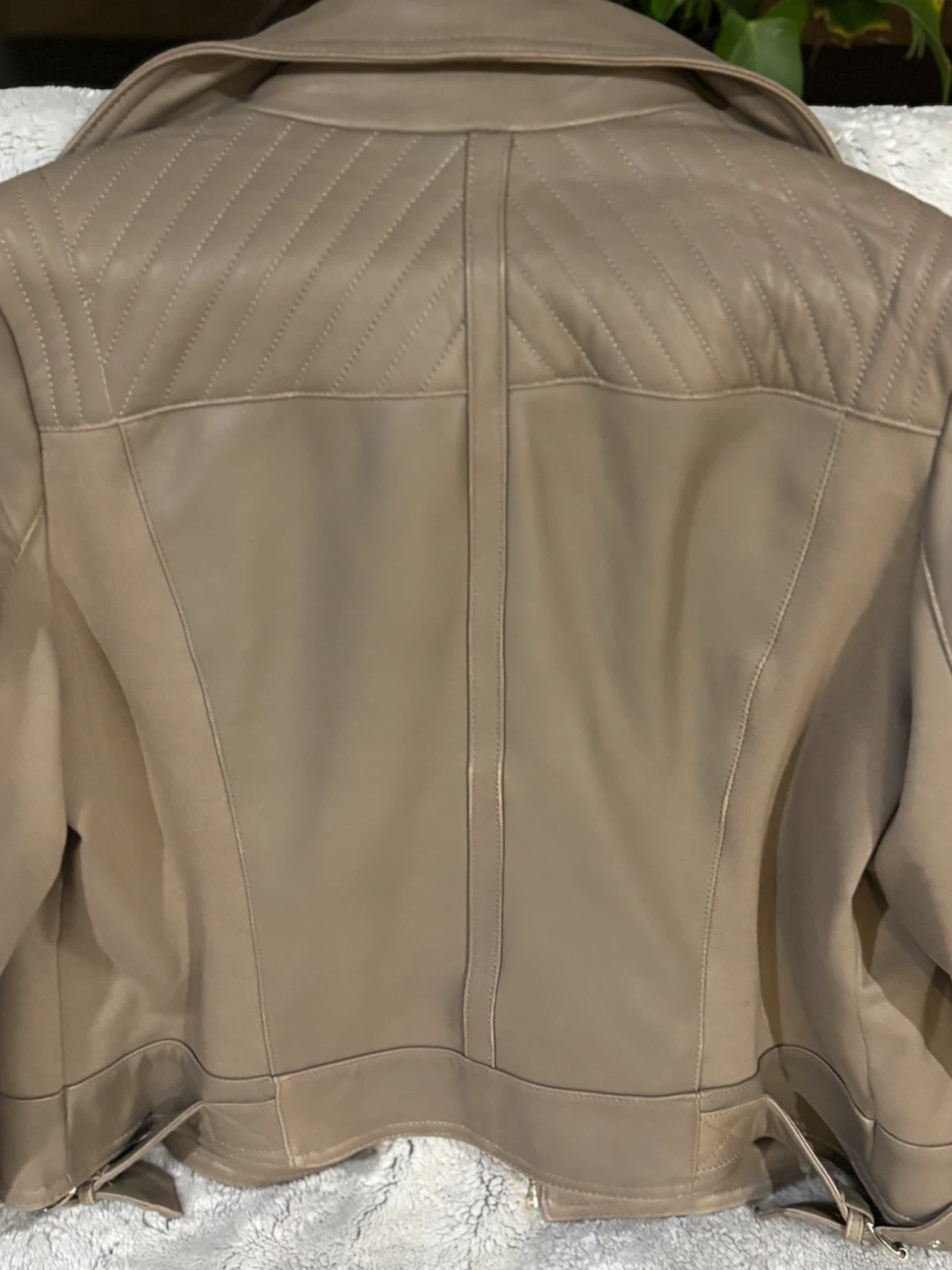 Michael Kors Women's Leather Moto Jacket - photo 2