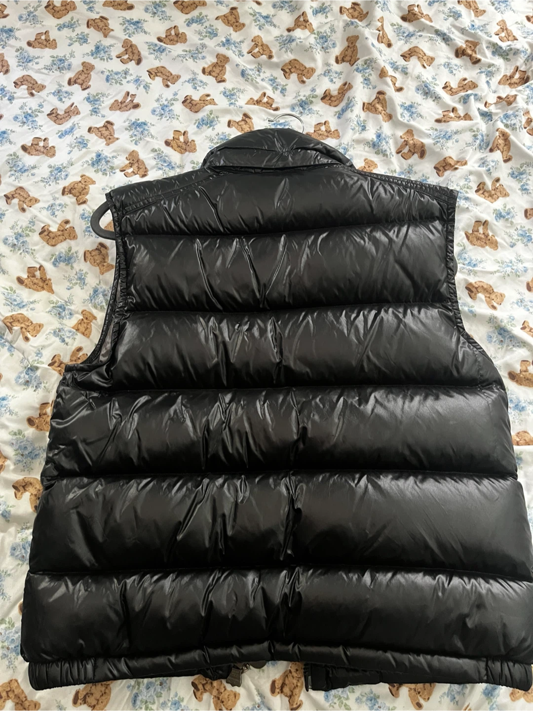 Moncler Black Down Vest Size 1 - photo 2