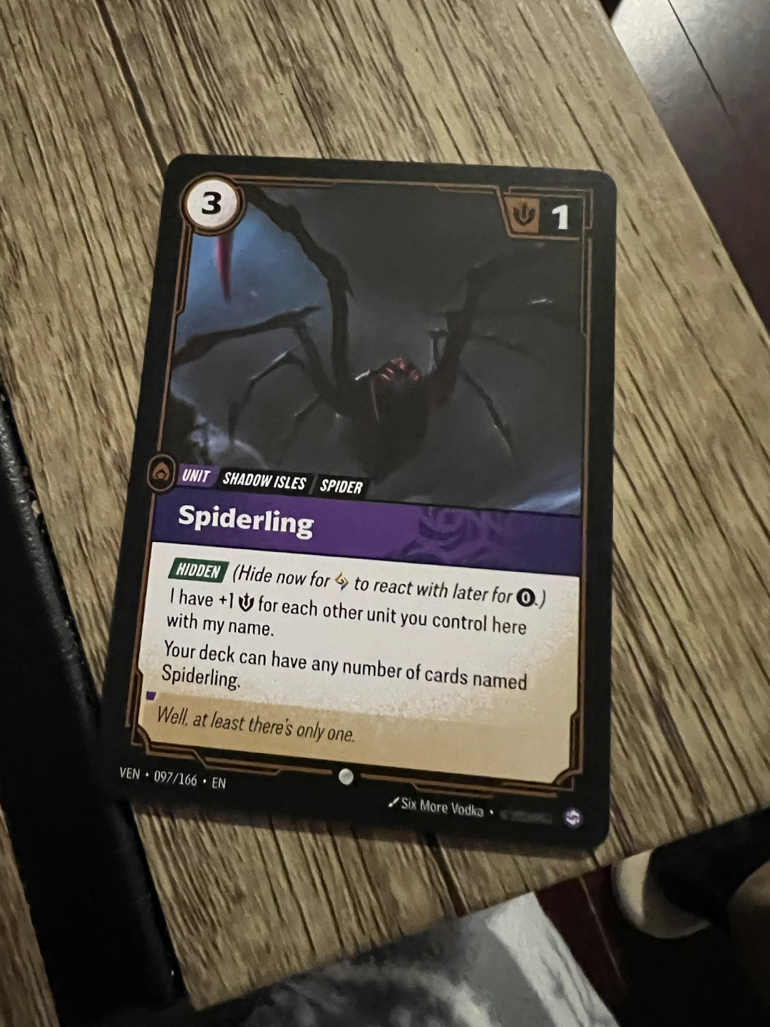 League of Legends CCG Card - Spiderling