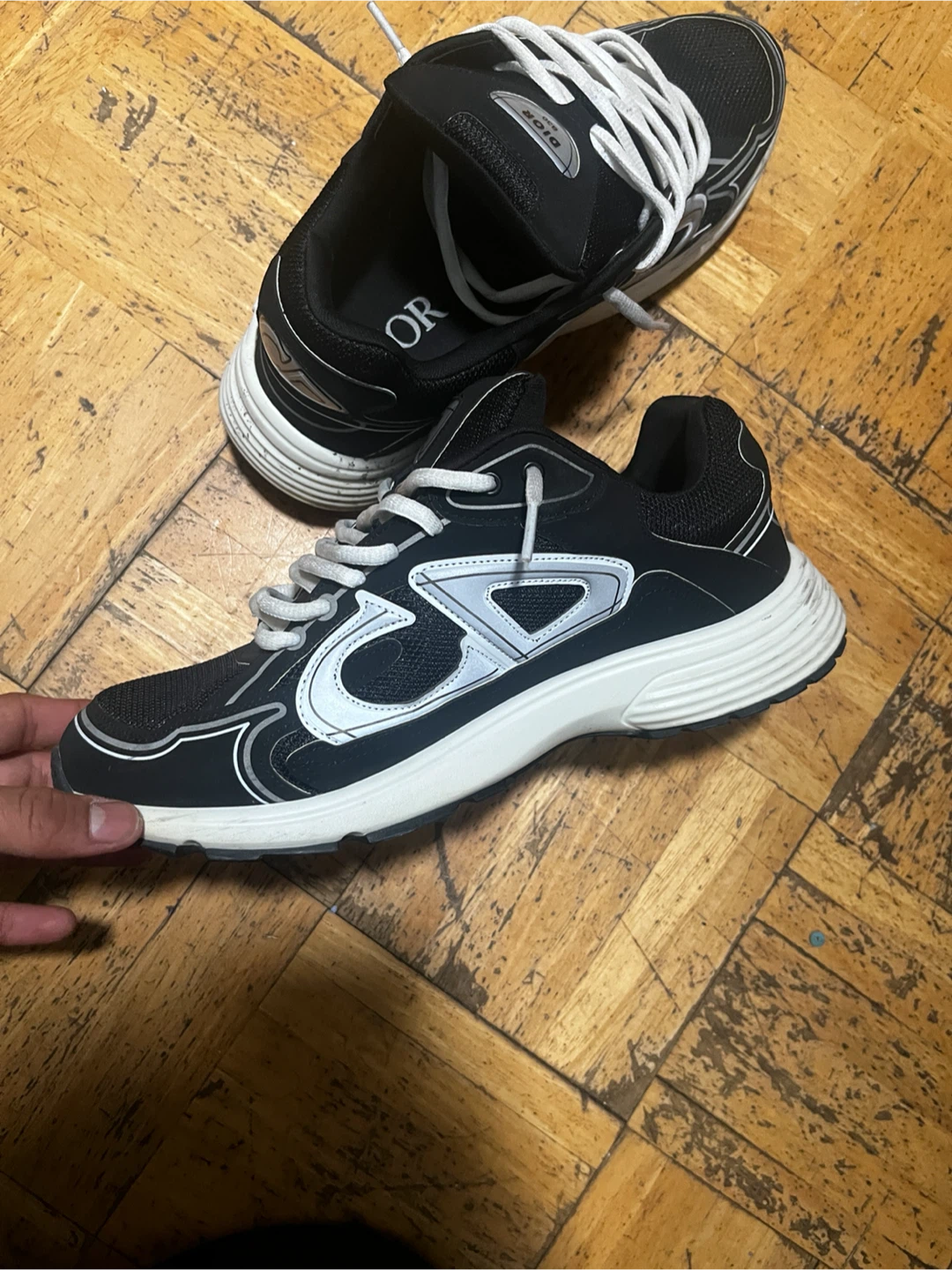 Dior b30  Sneakers - Black/White - Size 40 - photo 2