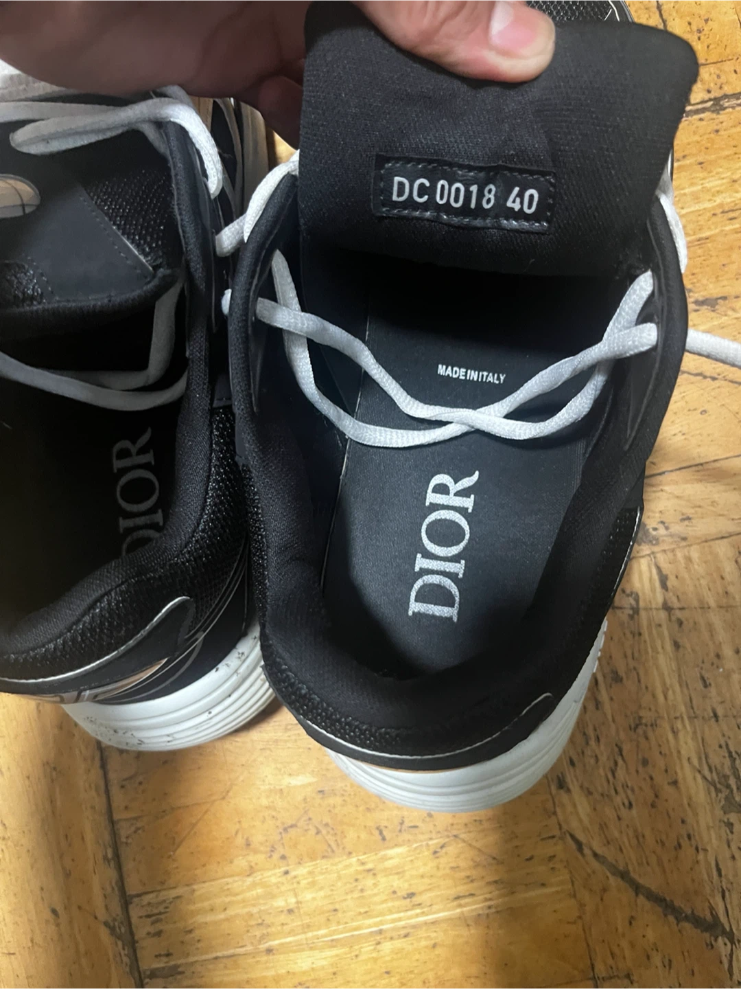 Dior b30  Sneakers - Black/White - Size 40 - photo 3