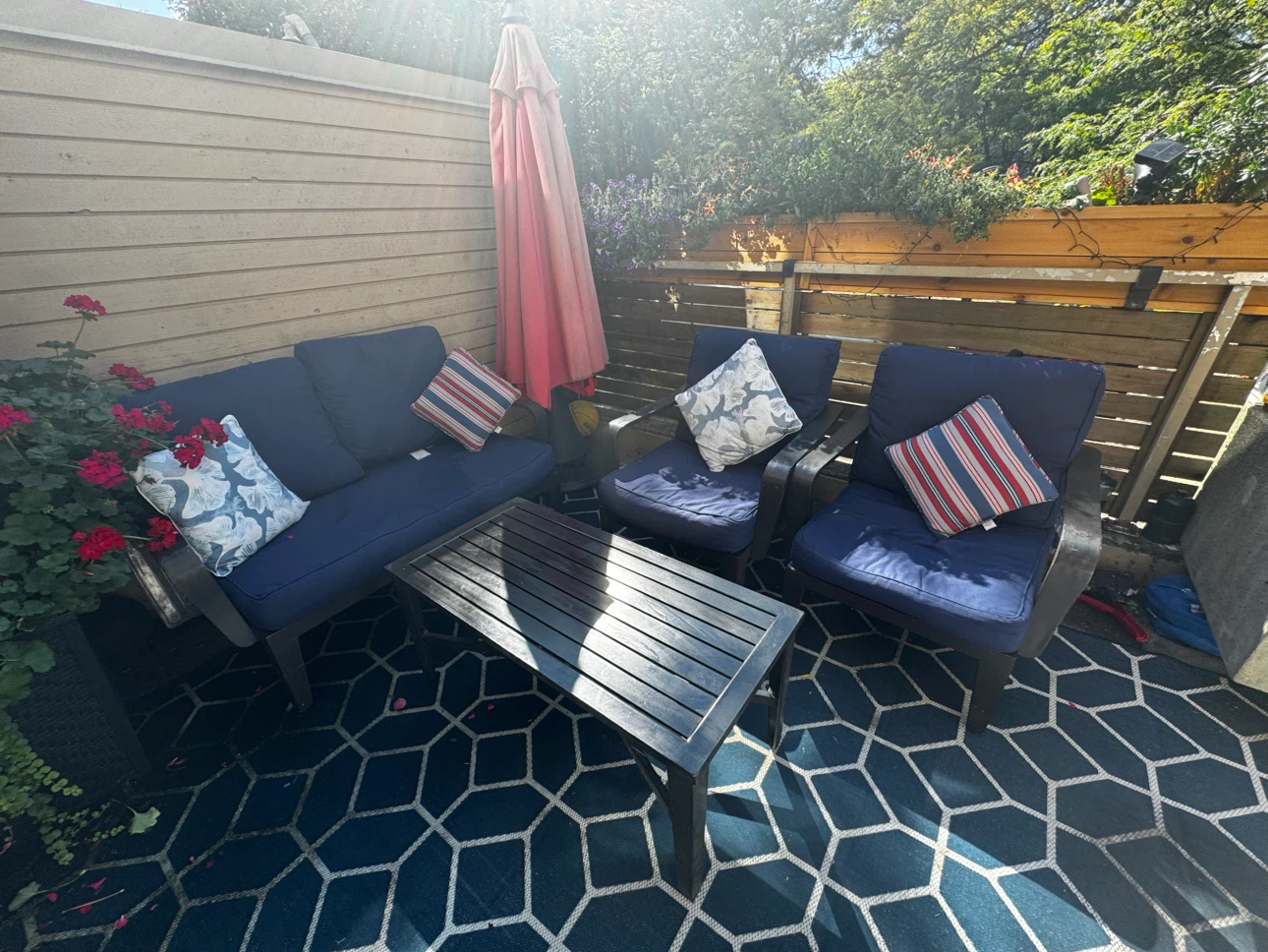 4 pc outdoor 4pc set