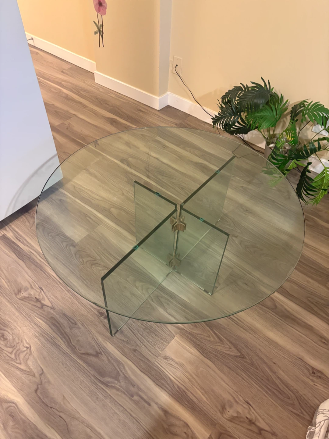 Glass Round Coffee Table