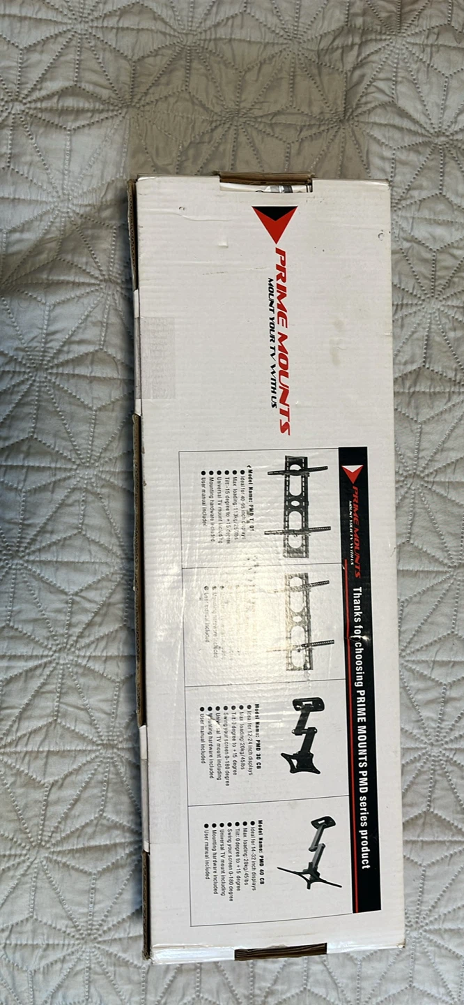 PRIME MOUNTS Flat Panel Tilt TV Mount - photo 2