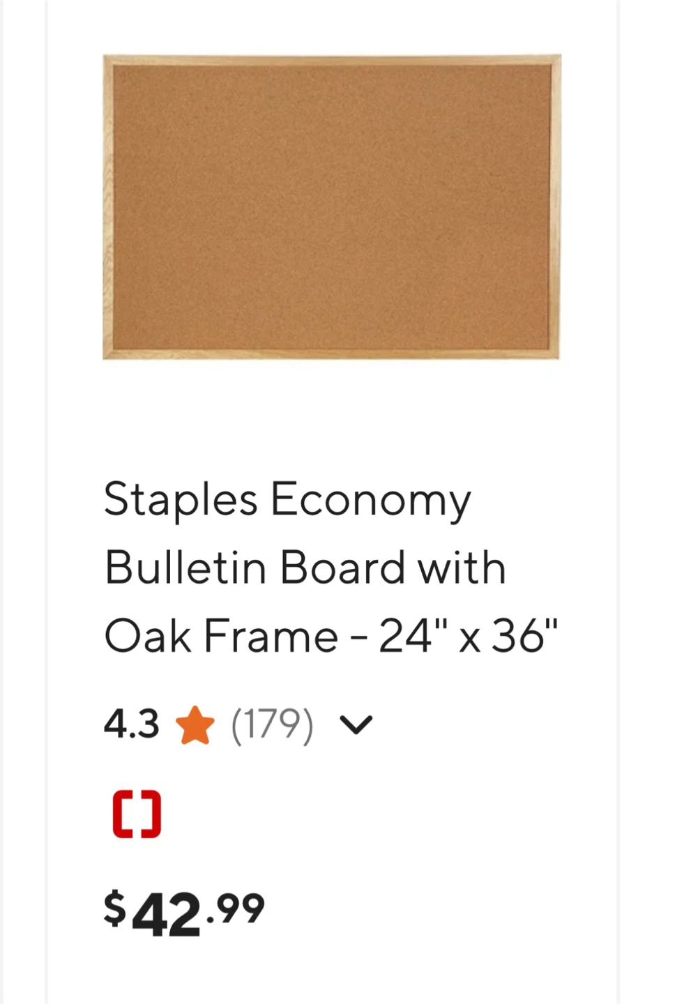 Bulletin Board - 24" x 36" - photo 2