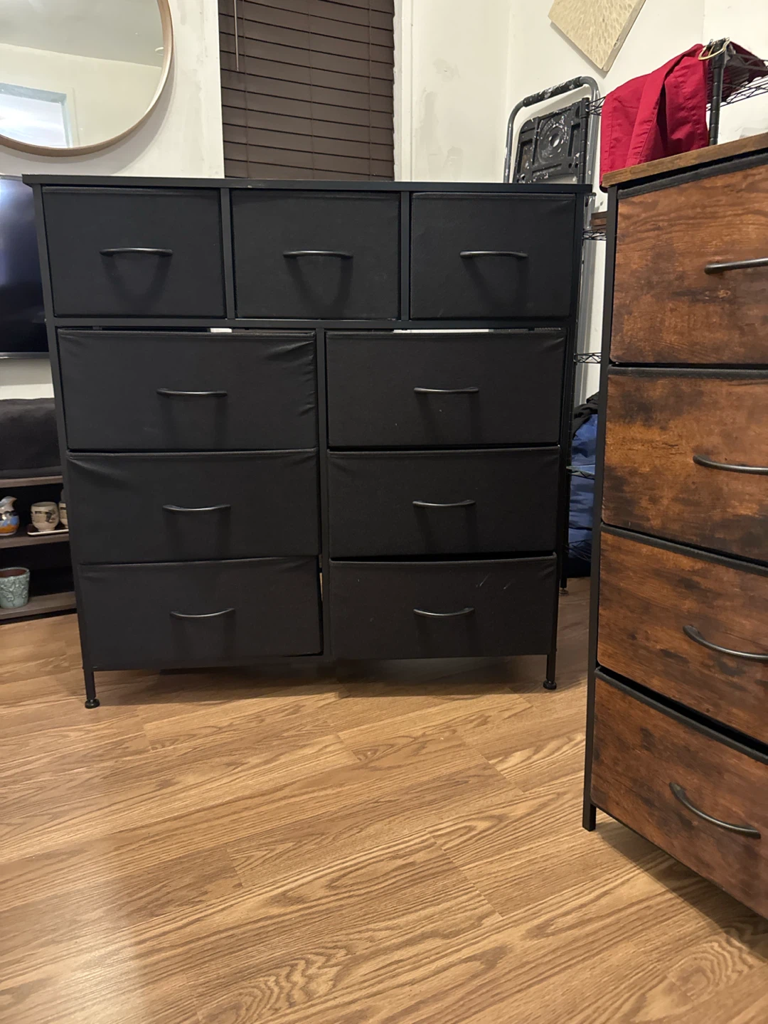 Black 9-Drawer Dresser
