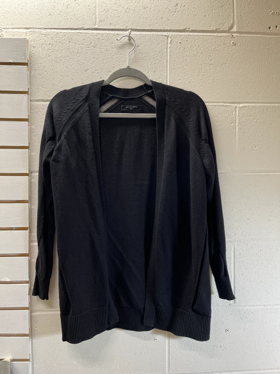 AllSaints Lanta Cardigan Small Black