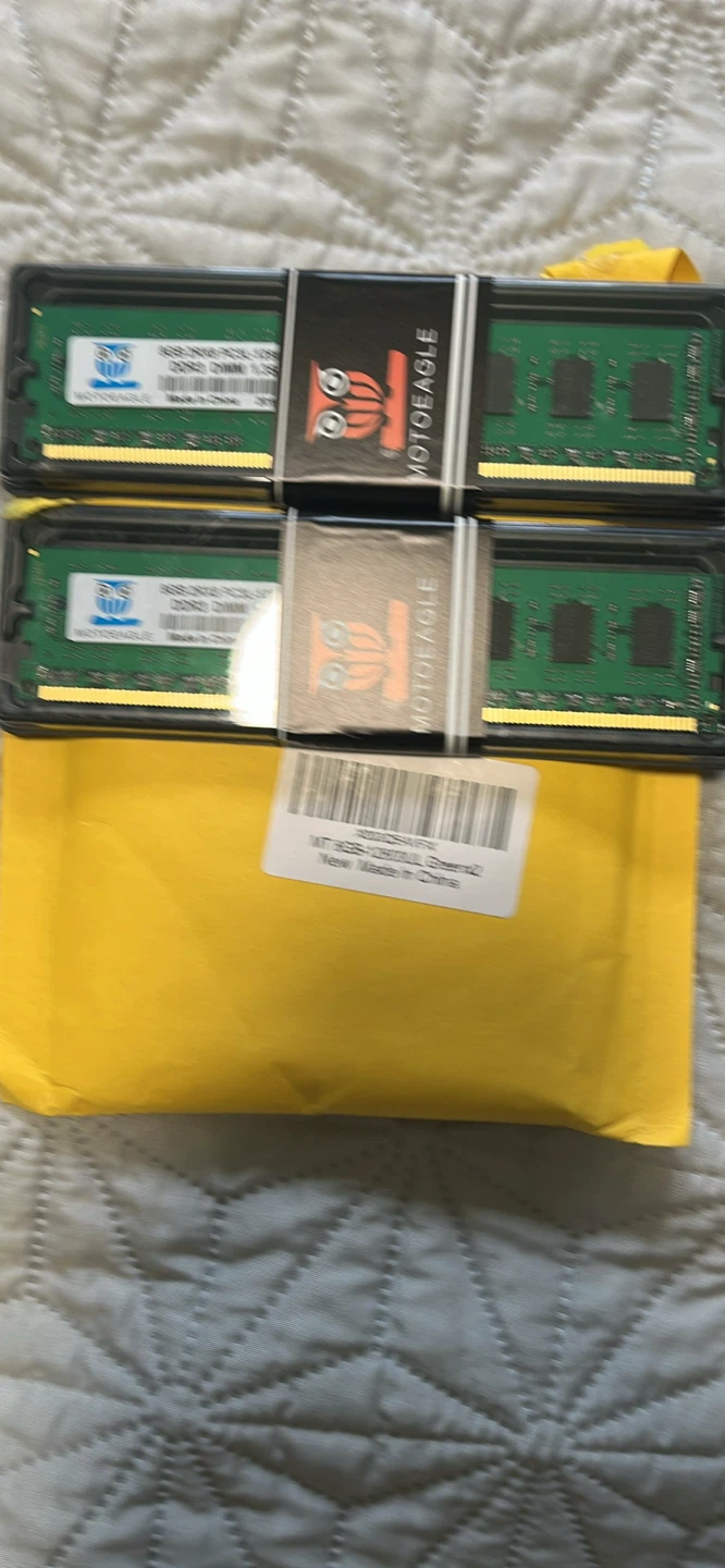 MOTOEAGLE 8GB DDR4 RAM Modules (2x4GB)