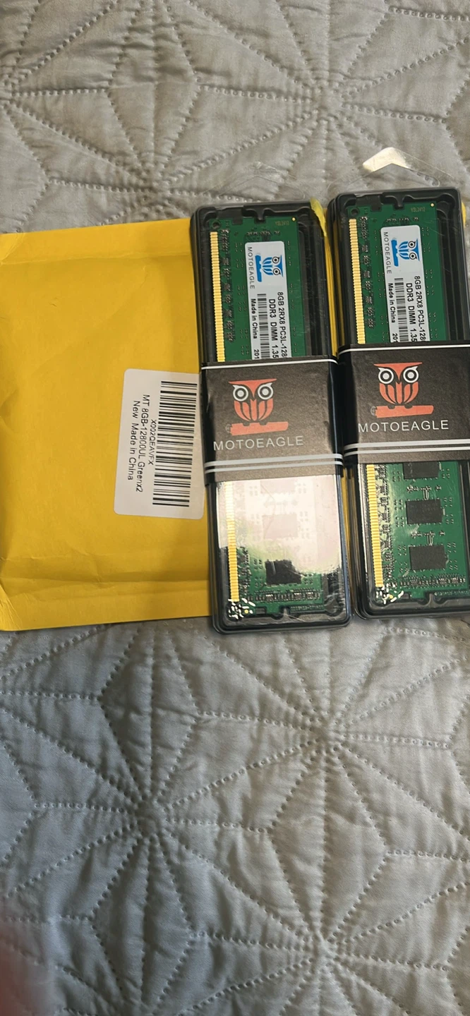 MOTOEAGLE 8GB DDR4 RAM Modules (2x4GB) - photo 2