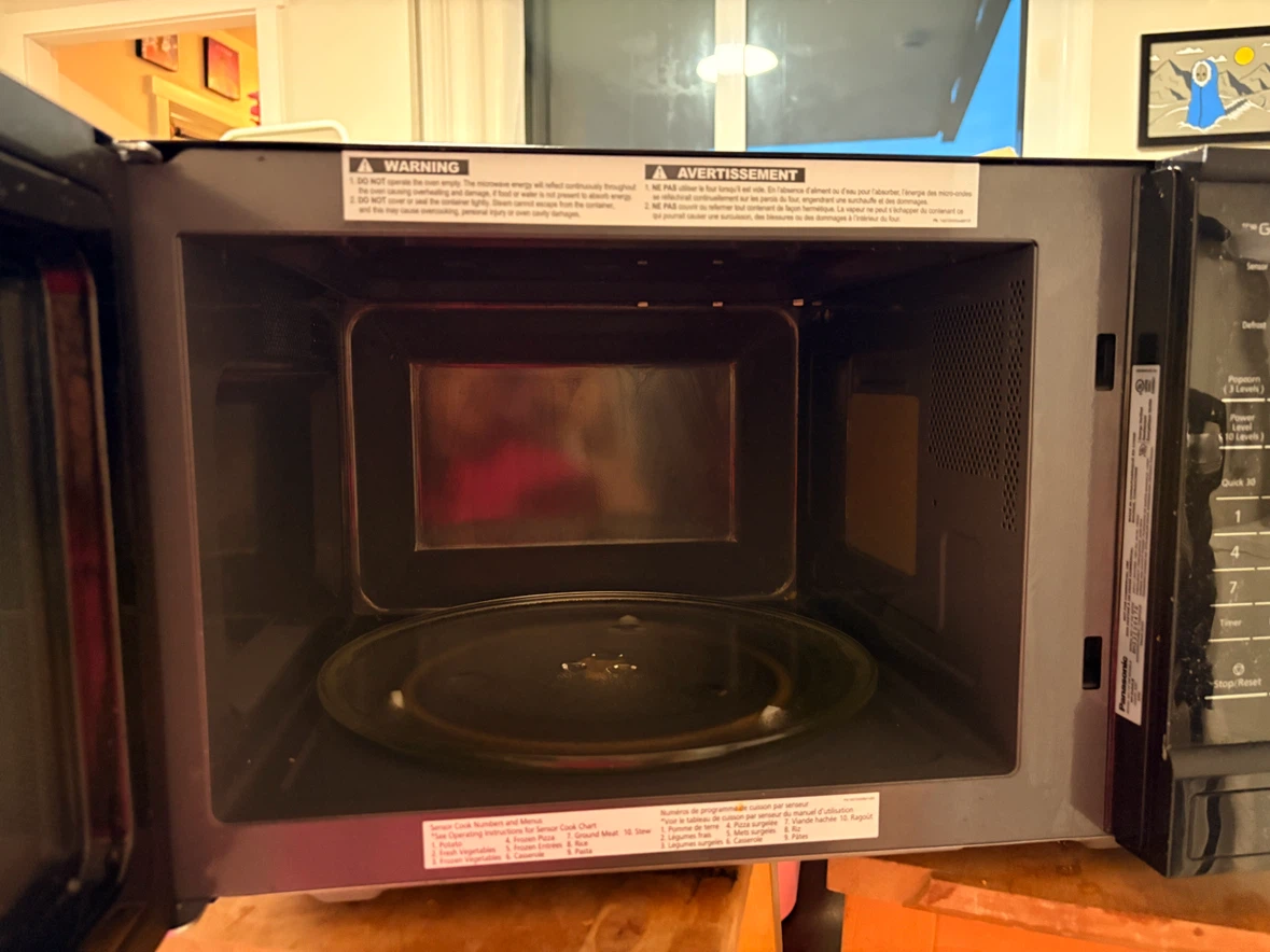 Panasonic The Genius 1100W Microwave Oven - photo 3