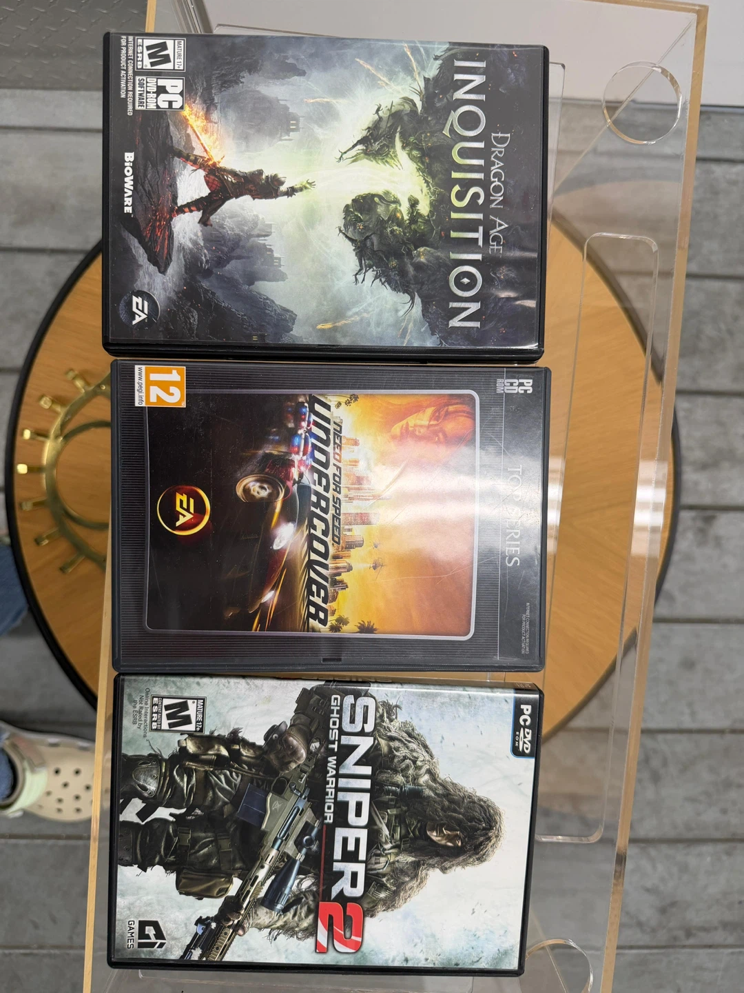 PC games discs