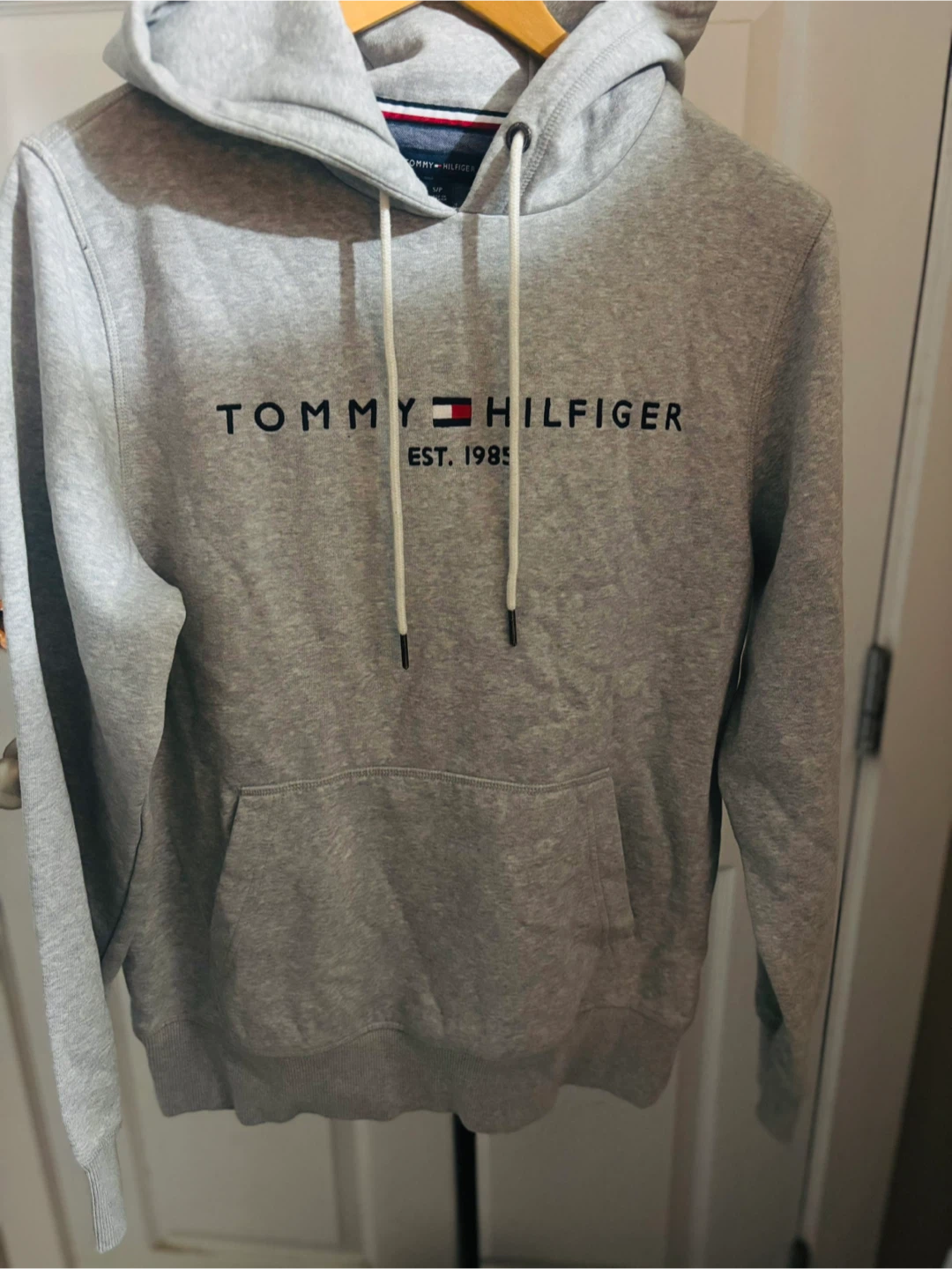 Tommy Hilfiger Grey Hoodie Est. 1985