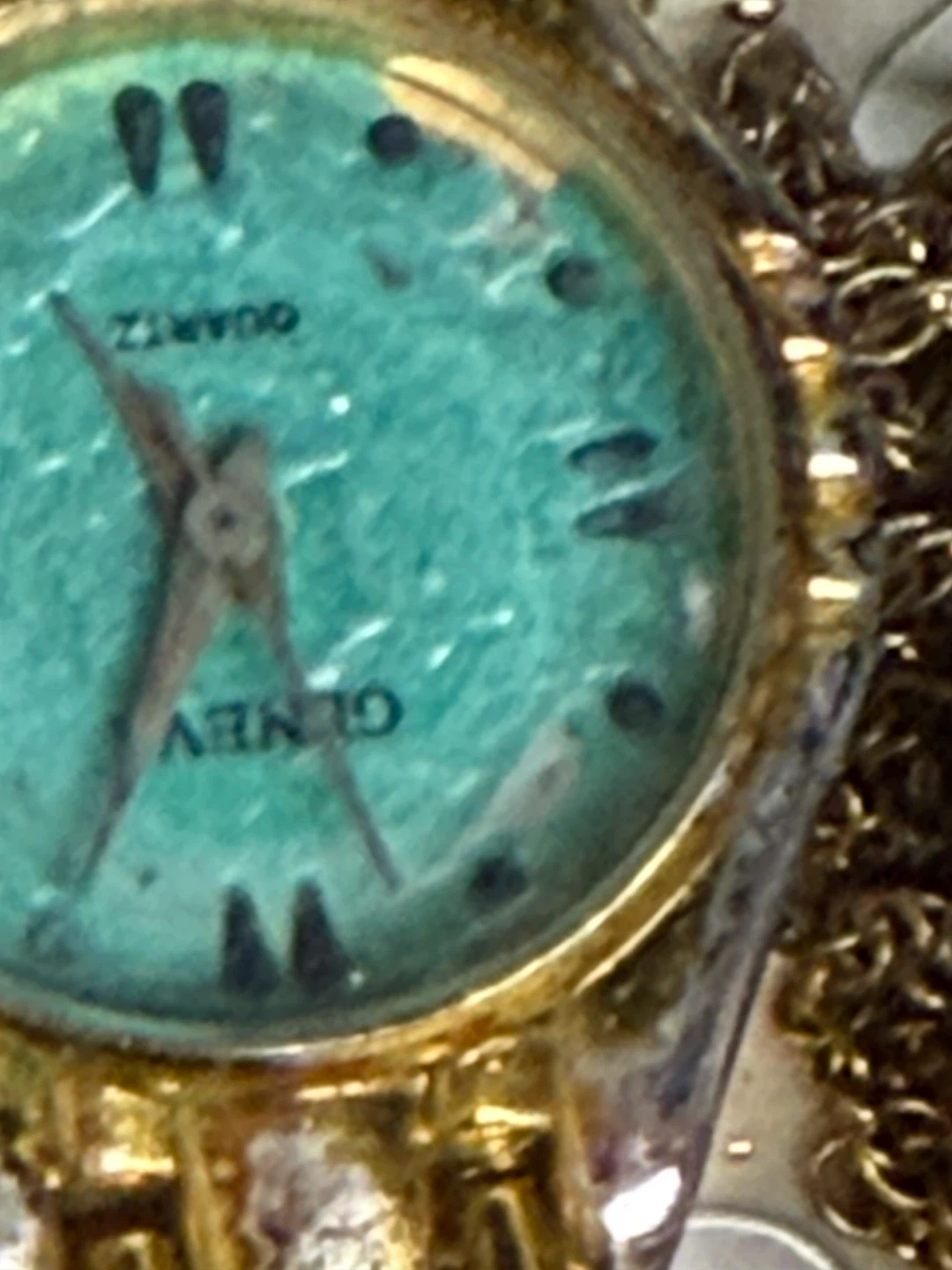 Geneva Quartz Women's Watch - Turquoise Face - photo 2