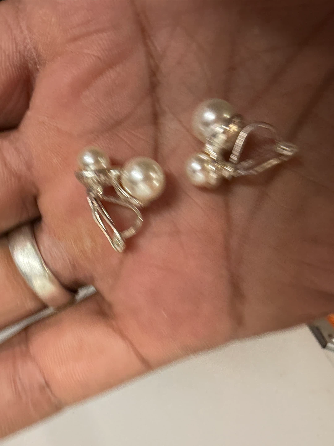 Pearl Clip-On Earrings