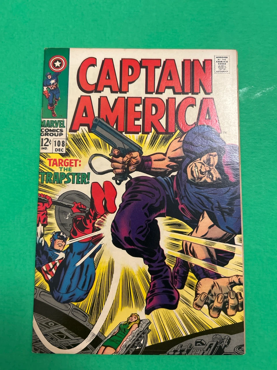 CAPTAIN AMERICA # 108 GEM MINT