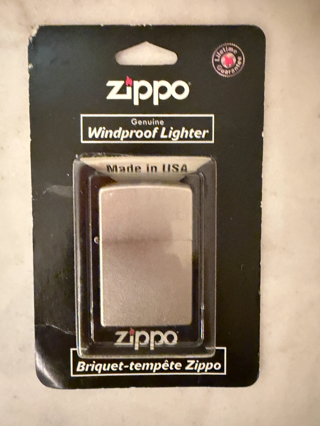 Zippo Genuine Windproof Lighter