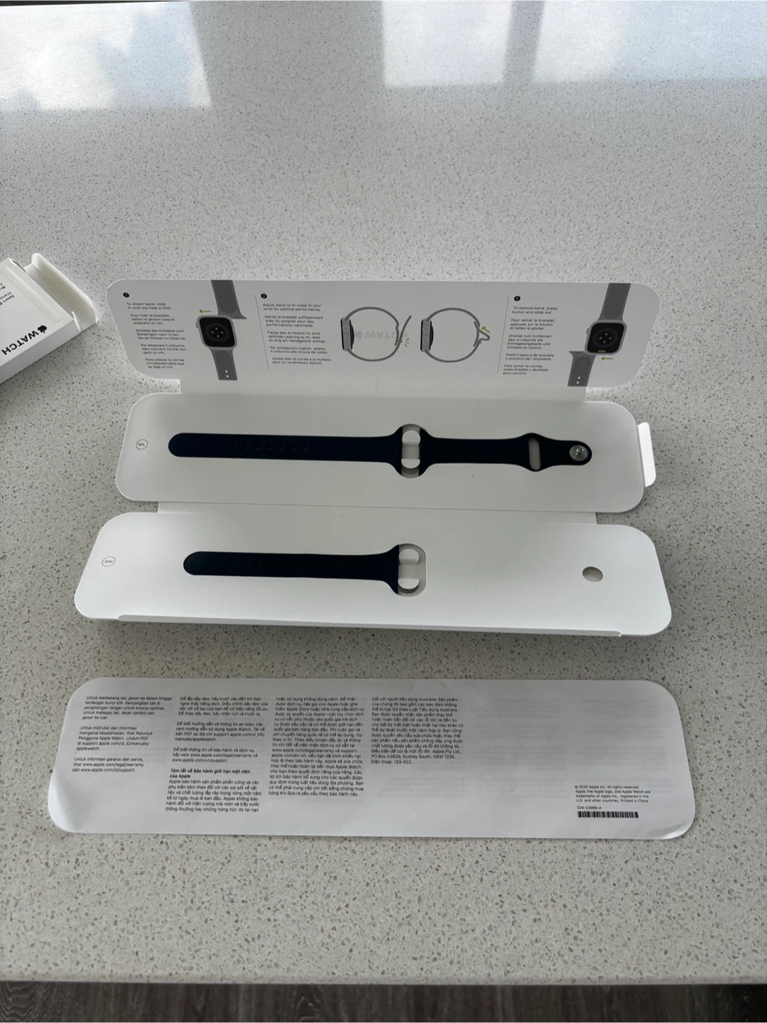 Apple Watch Sport Band - Abyss Blue (38mm/40mm/41mm) - photo 2