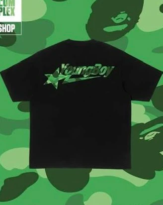 BAPE x Never Broke Again T-Shirt - photo 3