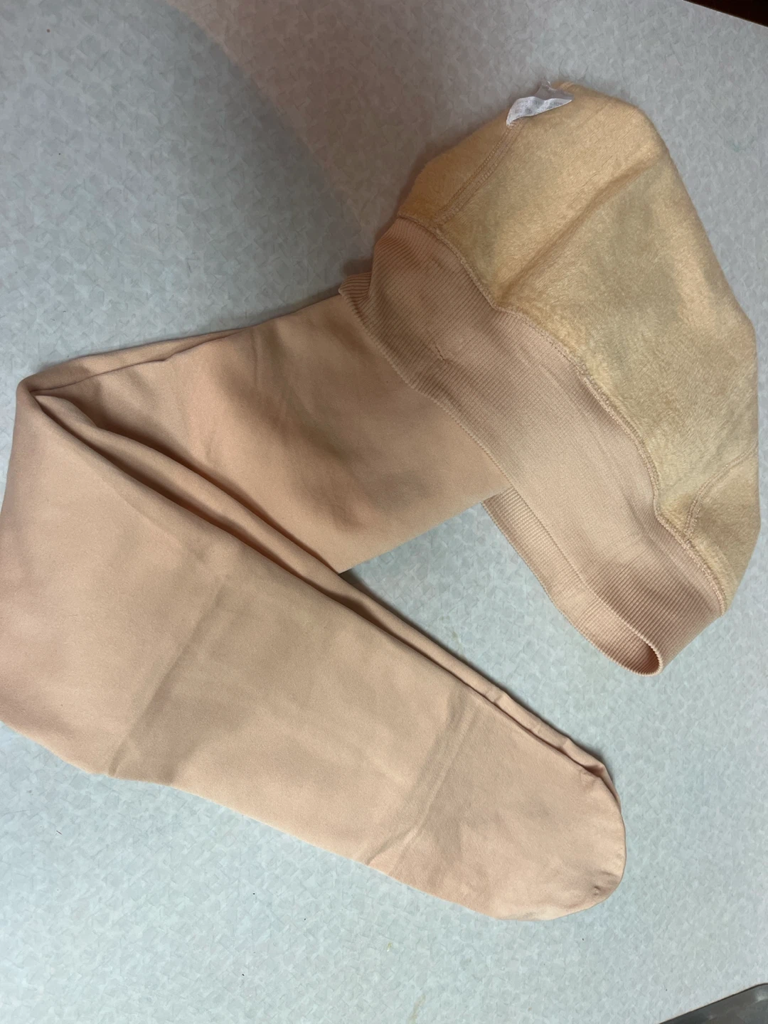 Fleece-lined tights