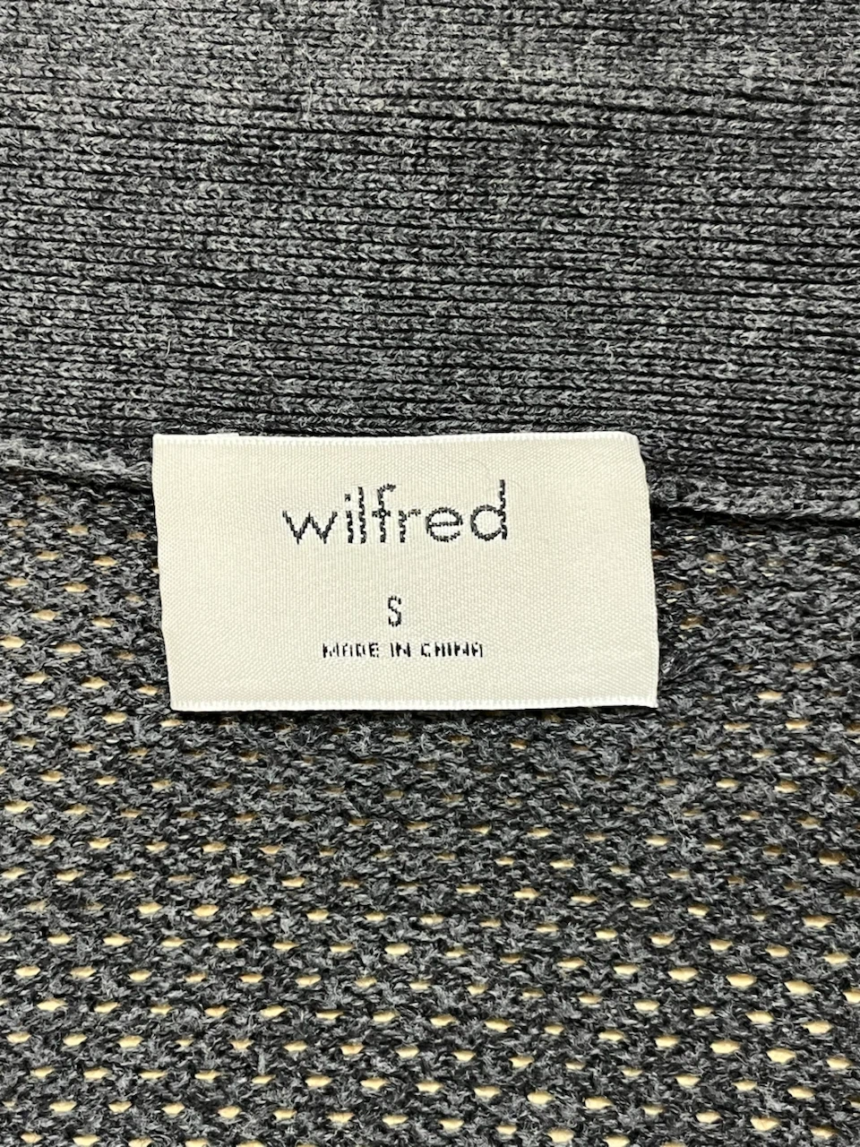 Wilfred Grey Cardigan Size Small - photo 3