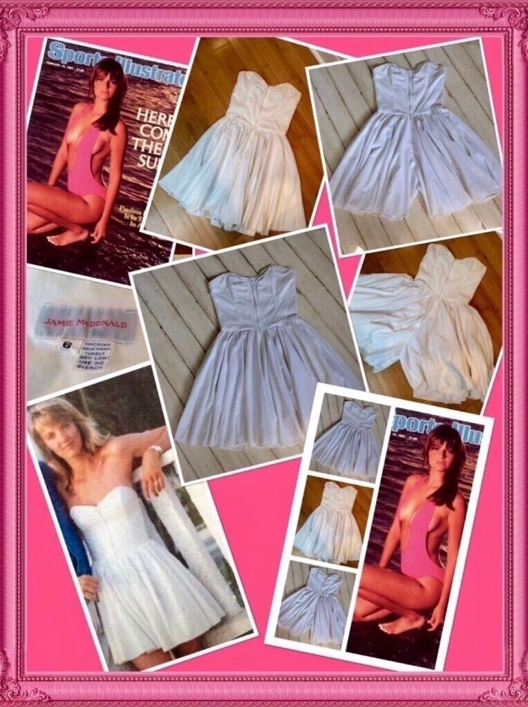 1980’s/90’s Famous supermodel PAULINA PORIZKOVA'S gorgeous dress - photo 3