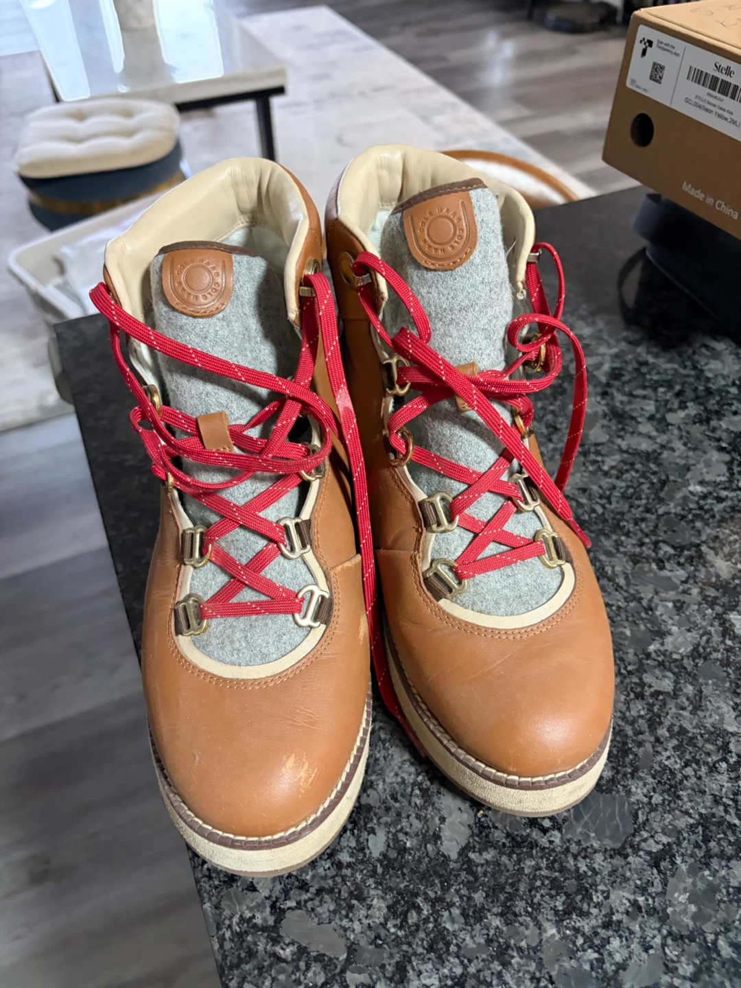 Cole Haan Grandexplore Waterproof Lace-Up Ankle Boots