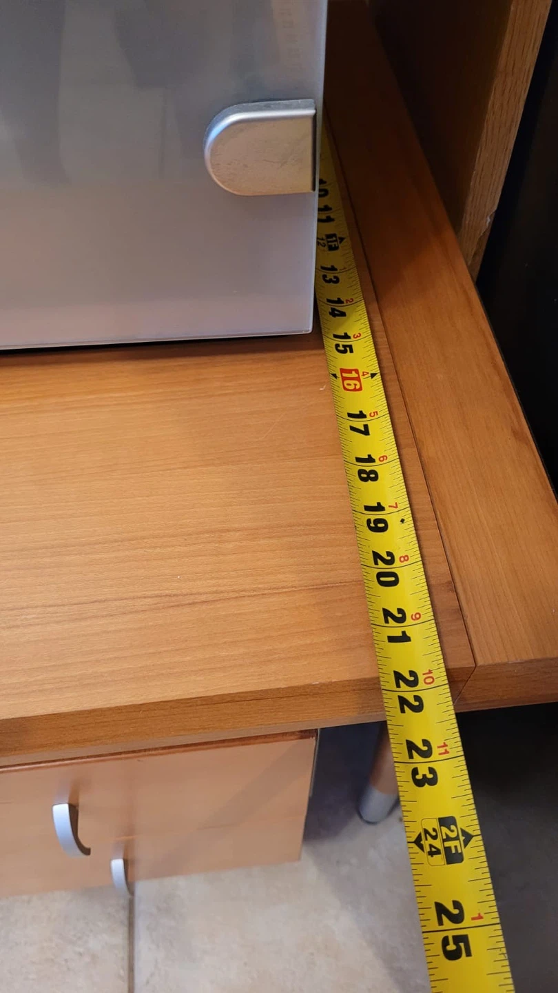 Entertainment Unit with Cabinet and Shelving - photo 2