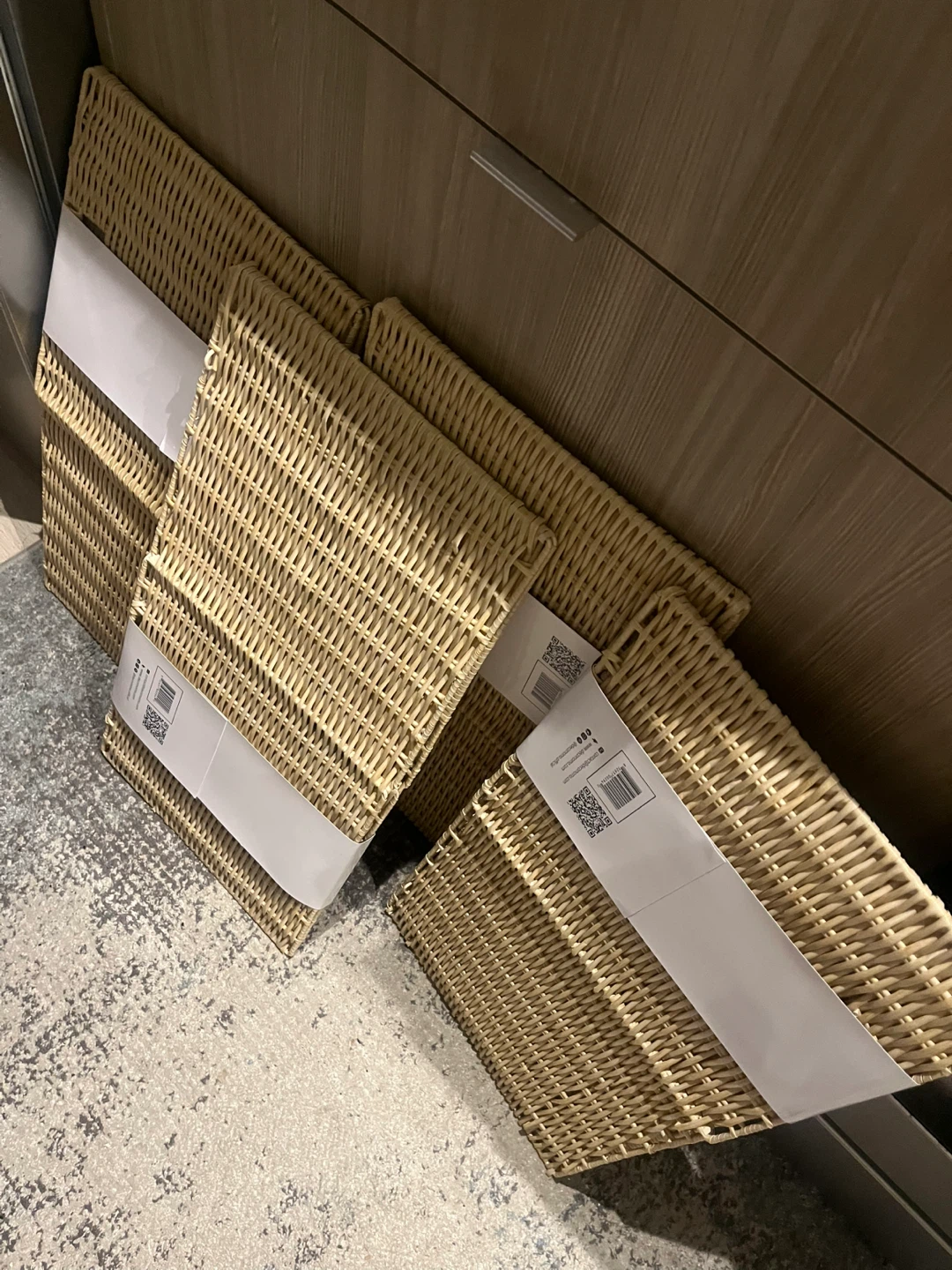 4 set Brand New DECOMOMO  Baskets (Set of 4) - 12"x12"x12" - photo 5